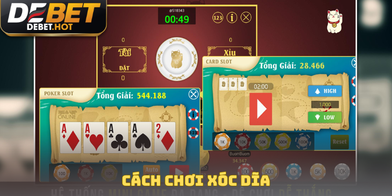 Cách Chơi Xóc Dĩa Online Giúp Kiểm Soát Mọi Ván Bài 1 Cách chơi xóc đĩa